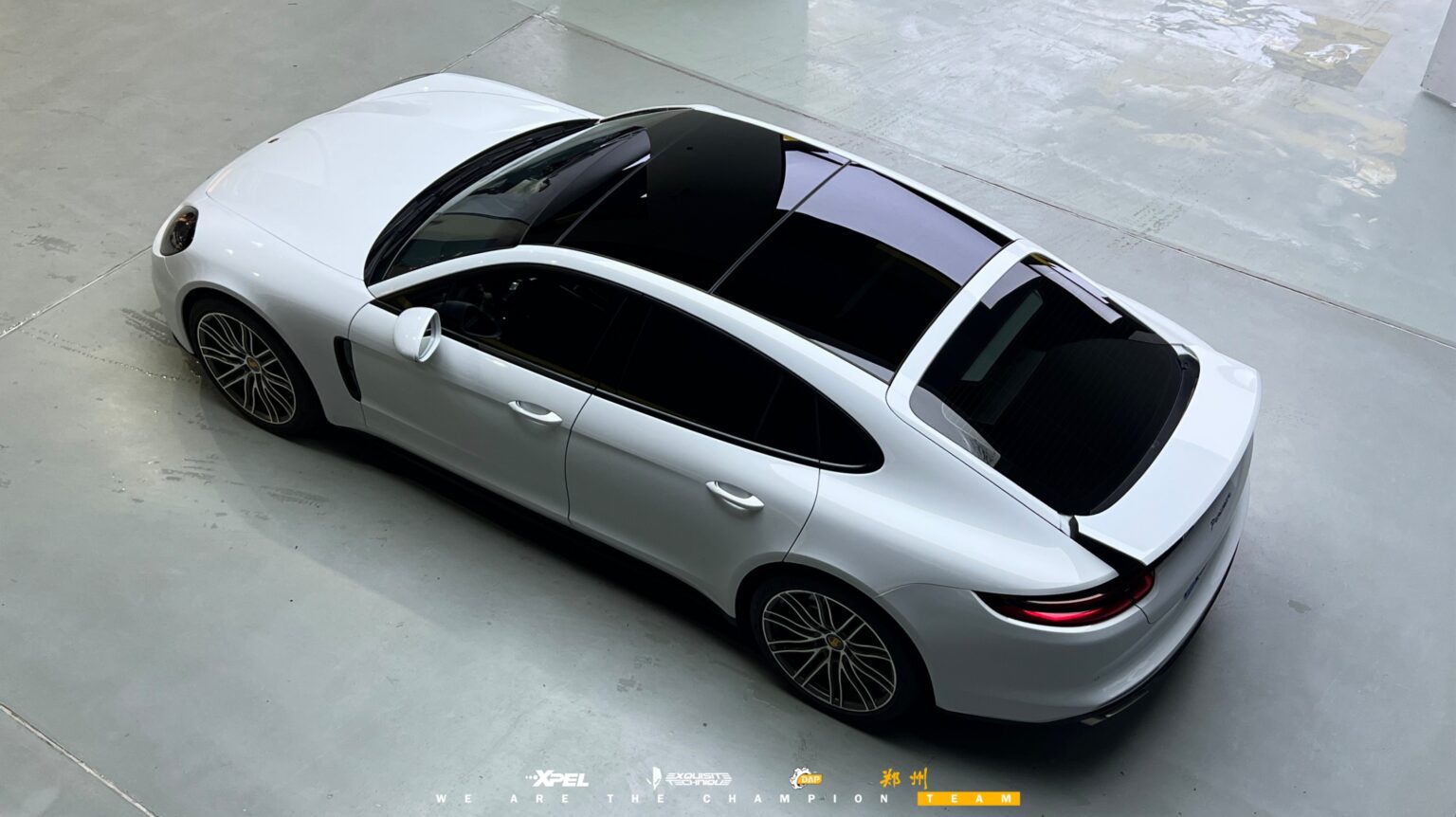 保时捷 Panamera 隐形车衣装贴指南（郑州）