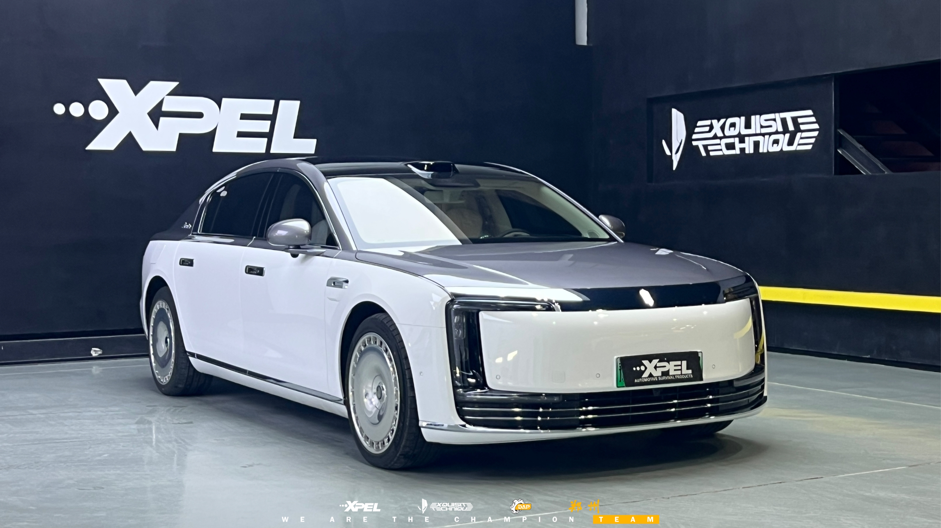尊界S800装贴XPEL隐形车衣完工整车实拍